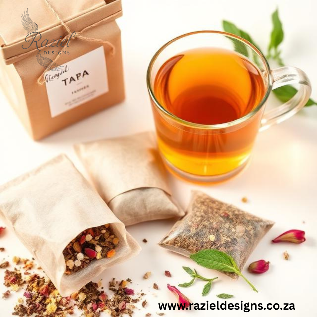 Calm & Self-Love Herbal Tea Blend - 10 Tea Bags
