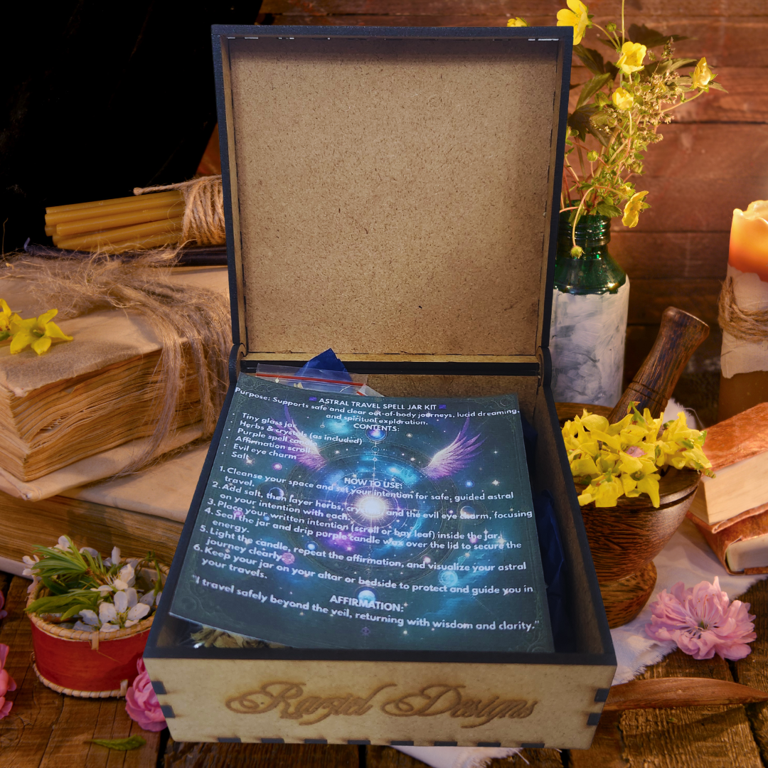 Astral Travel Spell Jar Kit