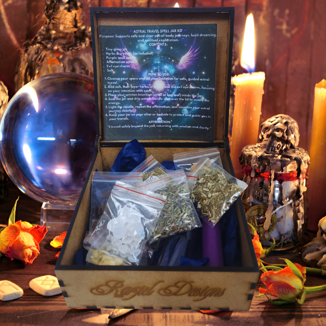 Astral Travel Spell Jar Kit