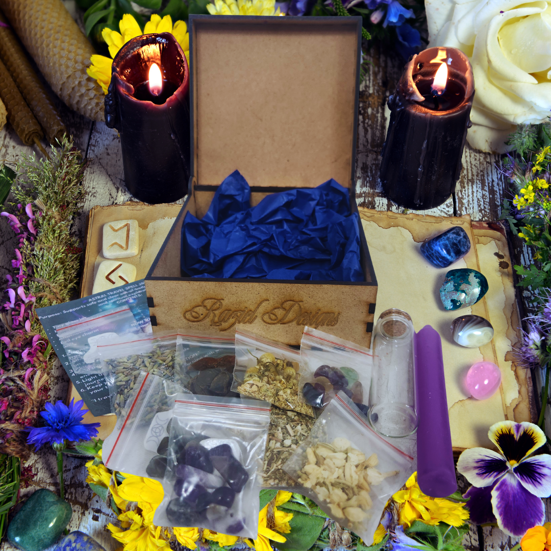 Astral Travel Spell Jar Kit