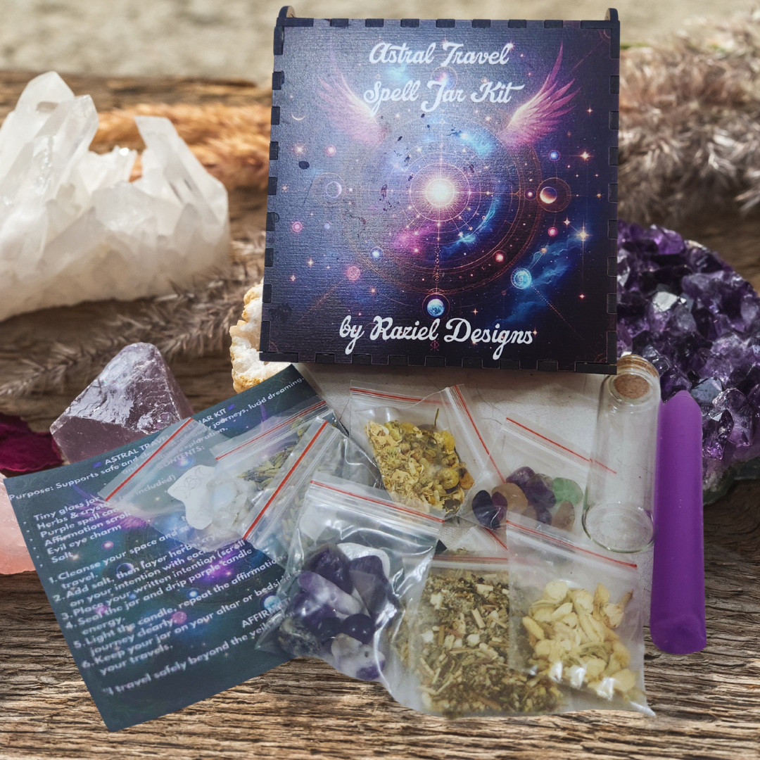 Astral Travel Spell Jar Kit