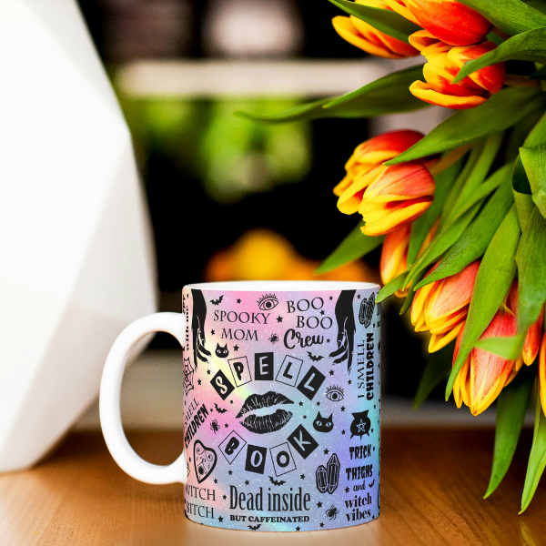 Basic Witch Spell Book Mug