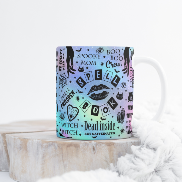 Basic Witch Spell Book Mug