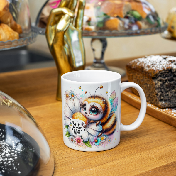Bee Happy Coffee Mug