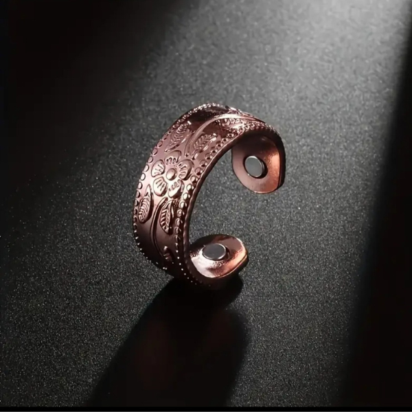 Blooming Harmony Copper Ring