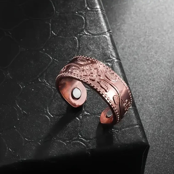 Blooming Harmony Copper Ring