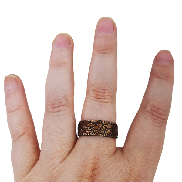 Blooming Harmony Copper Ring