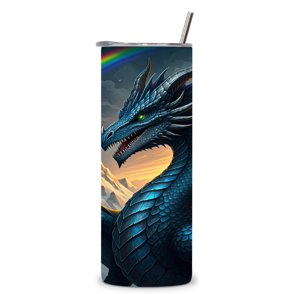 Blue Dragon Magic Tumbler