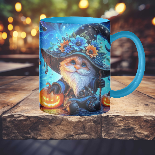 Blue Gnome Coffee Mug