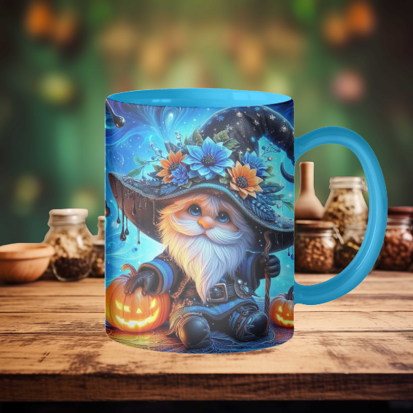 Blue Gnome Coffee Mug