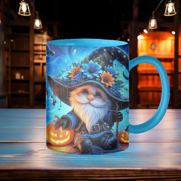 Blue Gnome Coffee Mug
