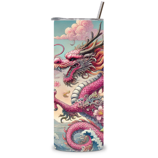 Blush Serpent Rose Tumbler
