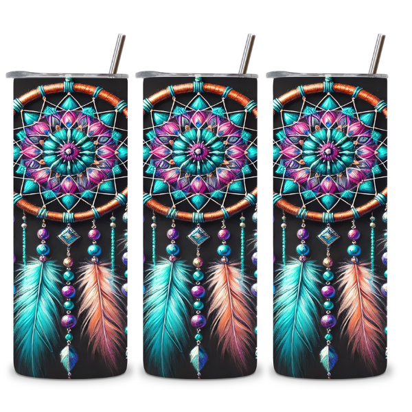 Boho Dreamcatcher Tumbler