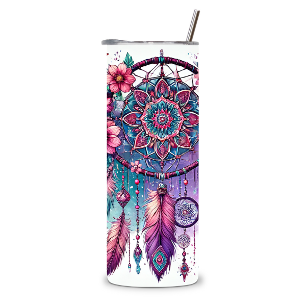 Butterfly & Bloom Dreamcatcher Tumbler