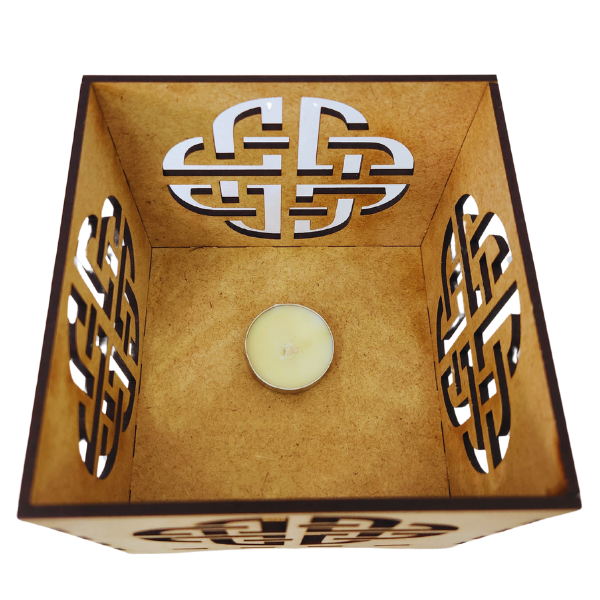 Celtic Knot Candle Holder