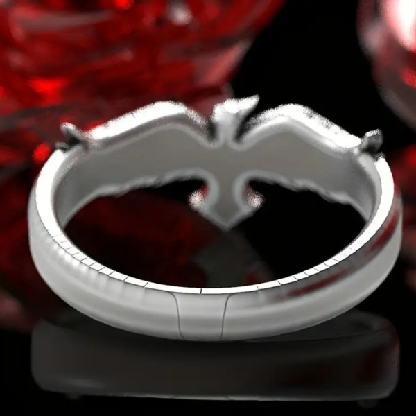 Celtic Raven Witch’s Knot Ring