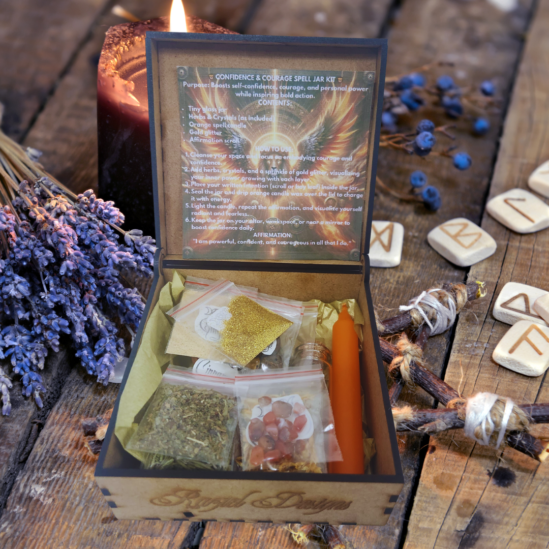 Confidence & Courage Spell Jar Kit