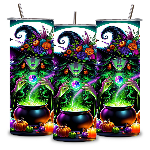 Confident Witch Tumbler