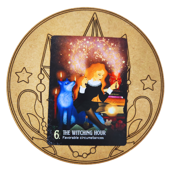 Crystals & Moon Tarot Card of the Day Board🌙🔮✨