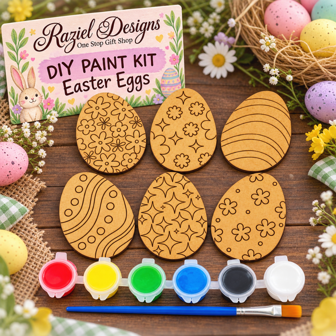 Paint Your Own Wooden Easter Eggs