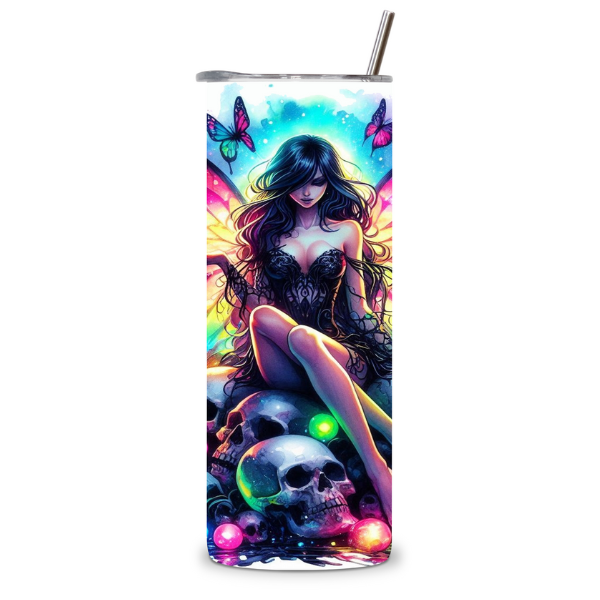Dark Enchantress Fairy Tumbler