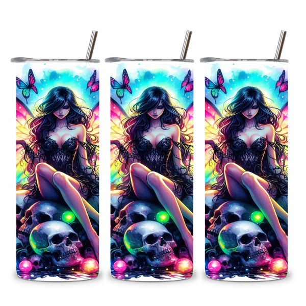 Dark Enchantress Fairy Tumbler