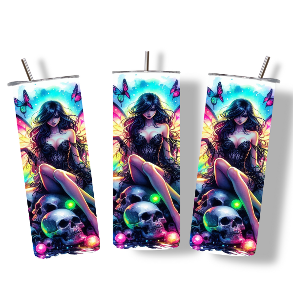 Dark Enchantress Fairy Tumbler