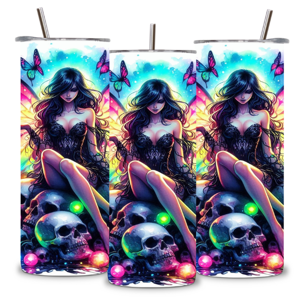 Dark Enchantress Fairy Tumbler