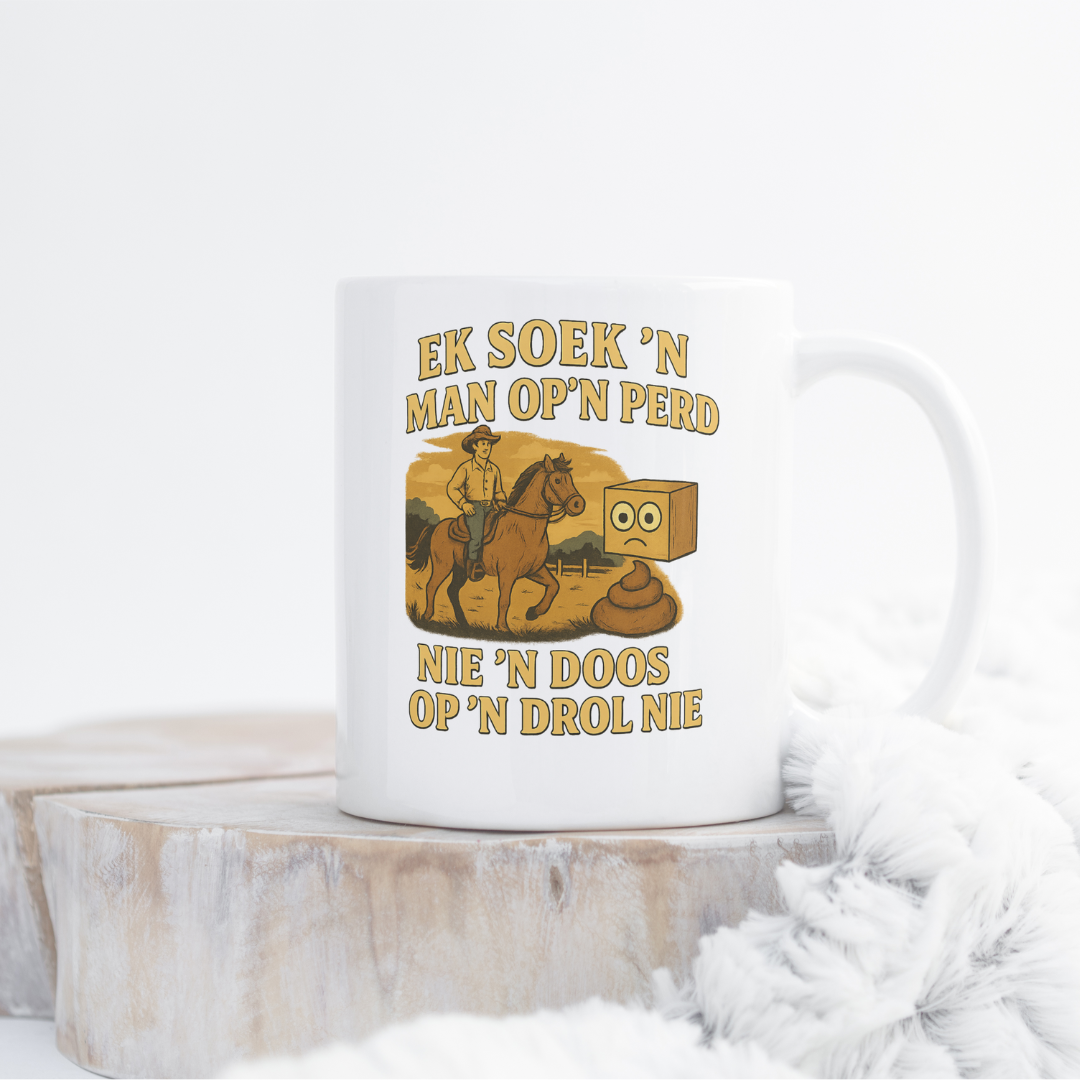 Man op ’n Perd / Man on a Horse Mug