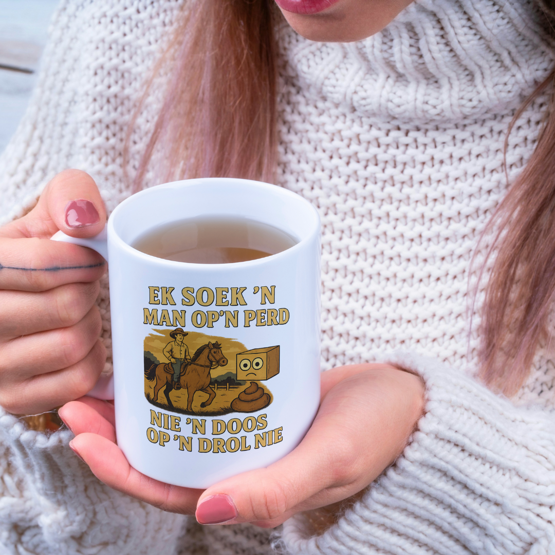 Man op ’n Perd / Man on a Horse Mug