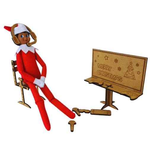 Elf On The Shelf Gaming Prop