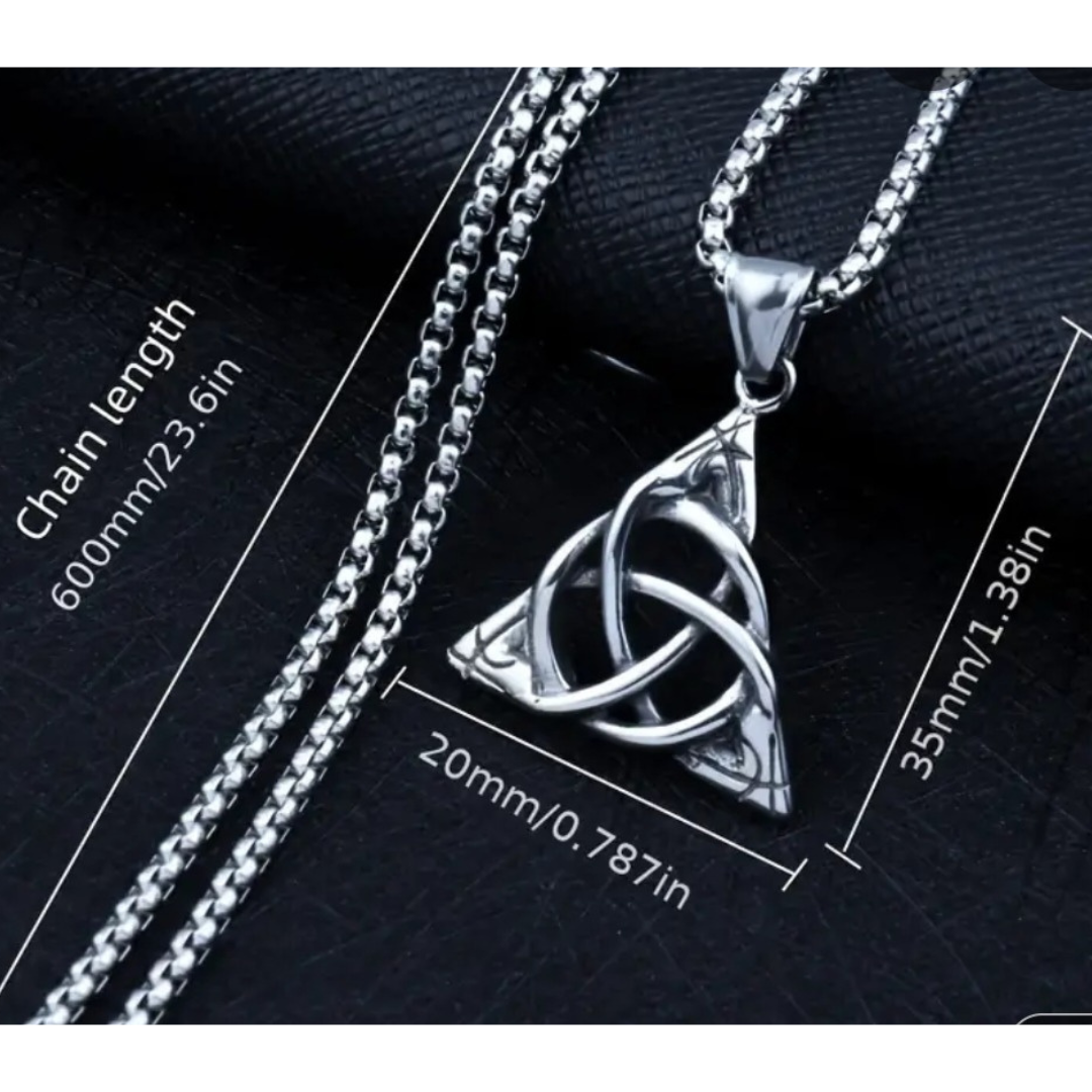 Eternal Trinity Triquetra Pendant