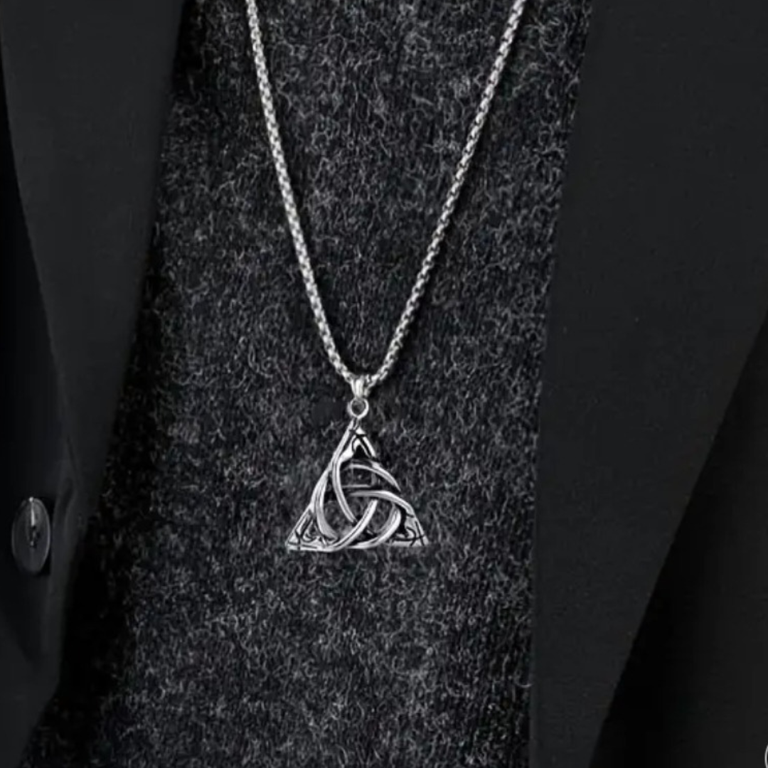Eternal Trinity Triquetra Pendant