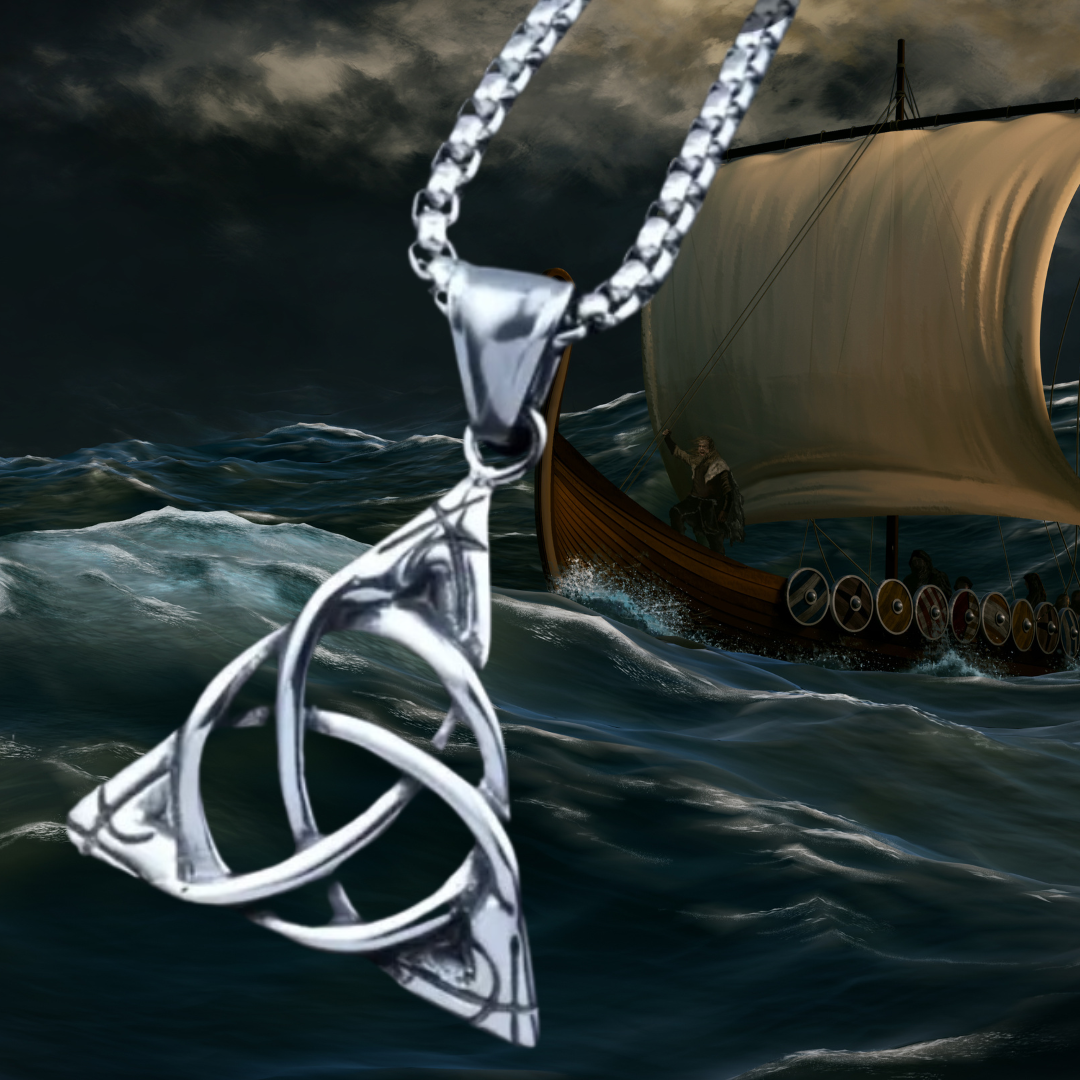 Eternal Trinity Triquetra Pendant