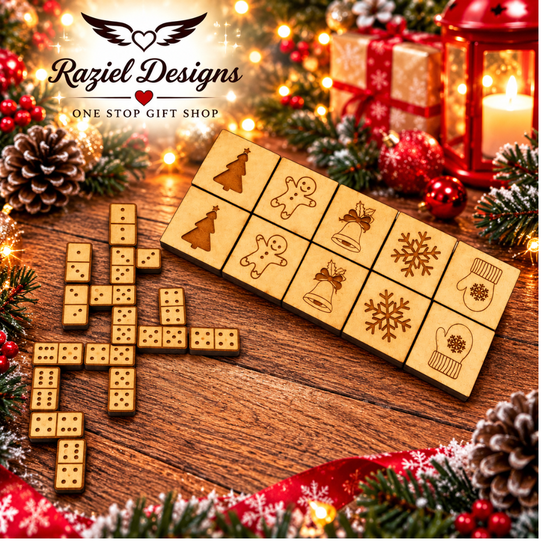 Elf On The Shelf Dominoes and Memory Games