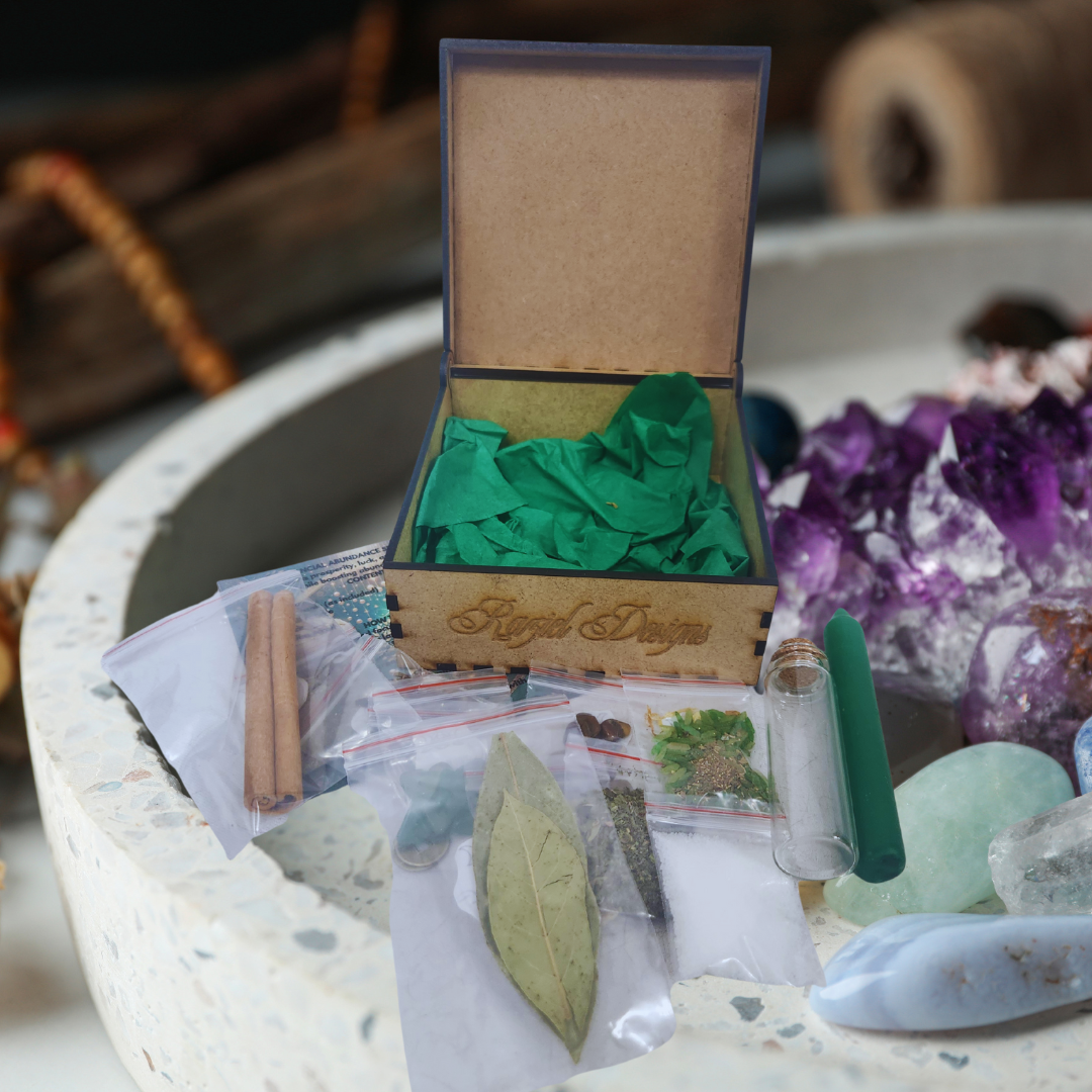 Financial Abundance Spell Jar Kit