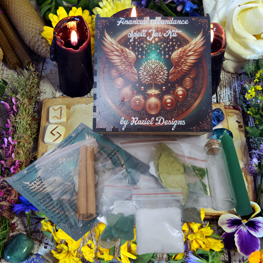 Financial Abundance Spell Jar Kit