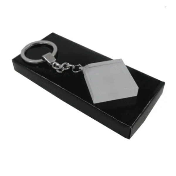 Glass Keyring