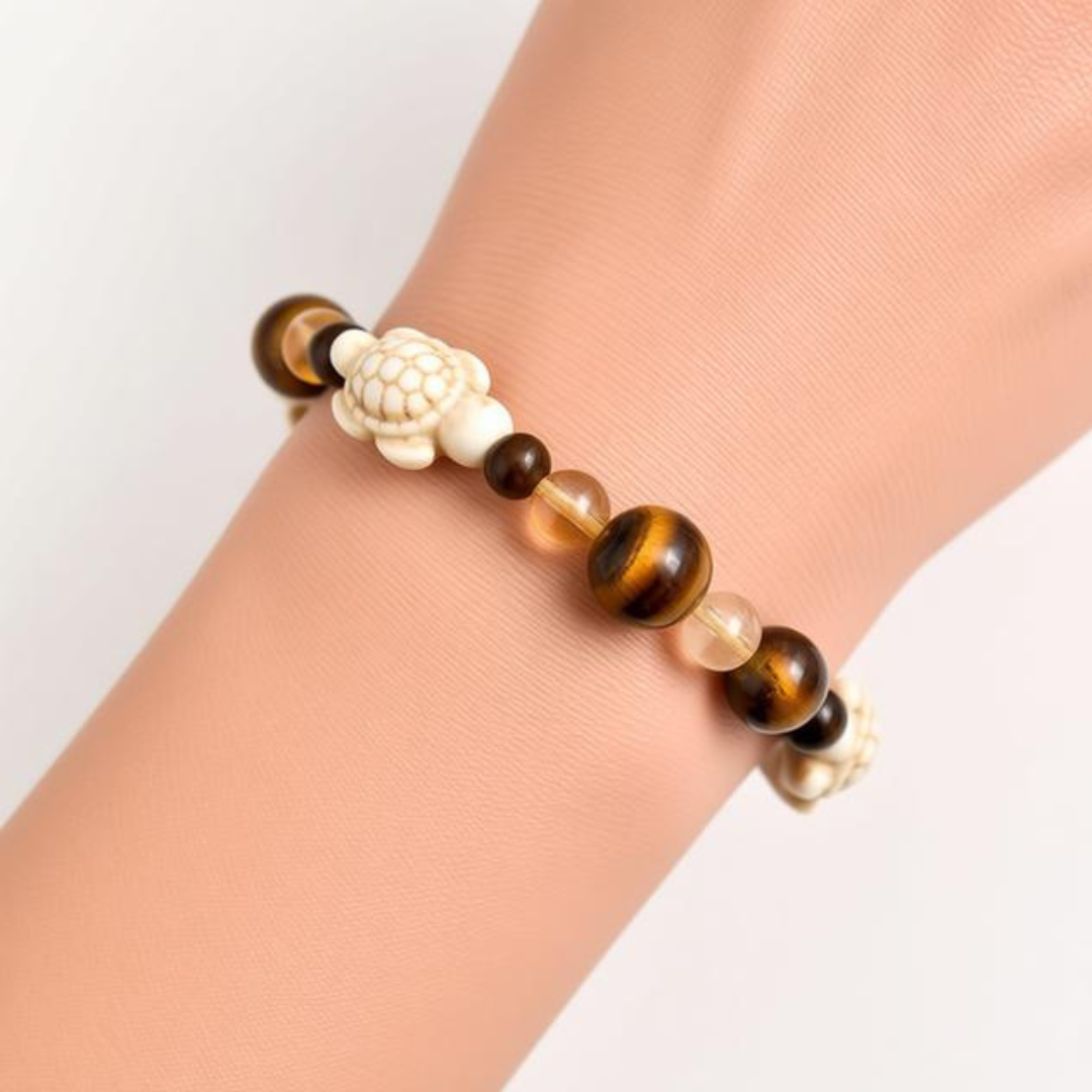 Golden Path Turtle Bracelet