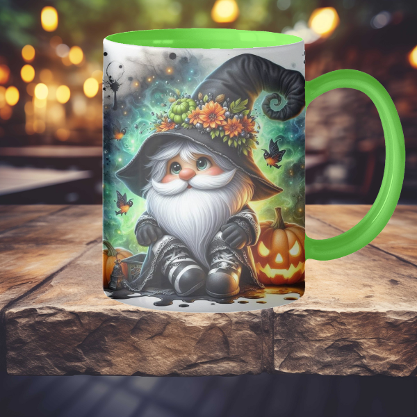Green Gnome Coffee Mug