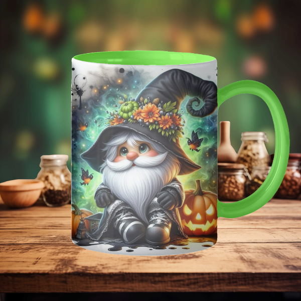Green Gnome Coffee Mug