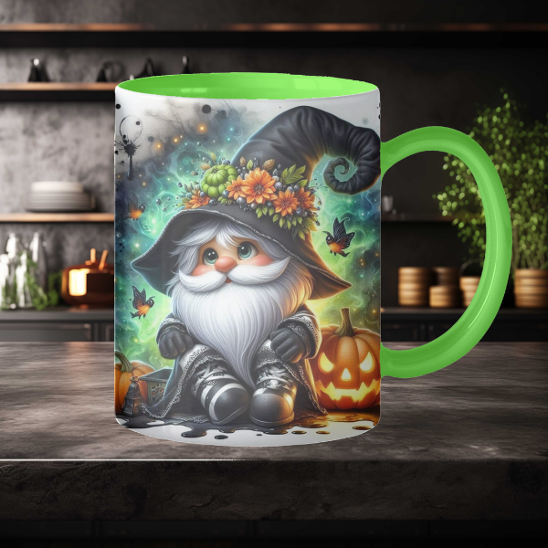 Green Gnome Coffee Mug