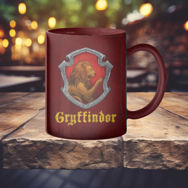 Gryffindor Themed Maroon Mug