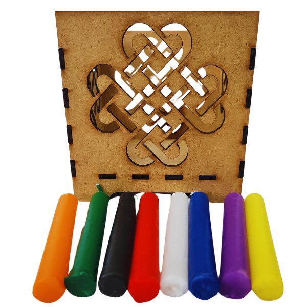 Heart Celtic Knot Candle Holder