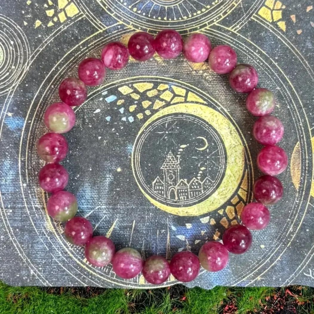 Heart’s Embrace Pink Tourmaline Bracelet