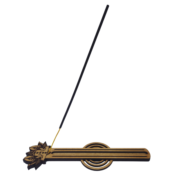 Lotus and Buddha Incense Holder