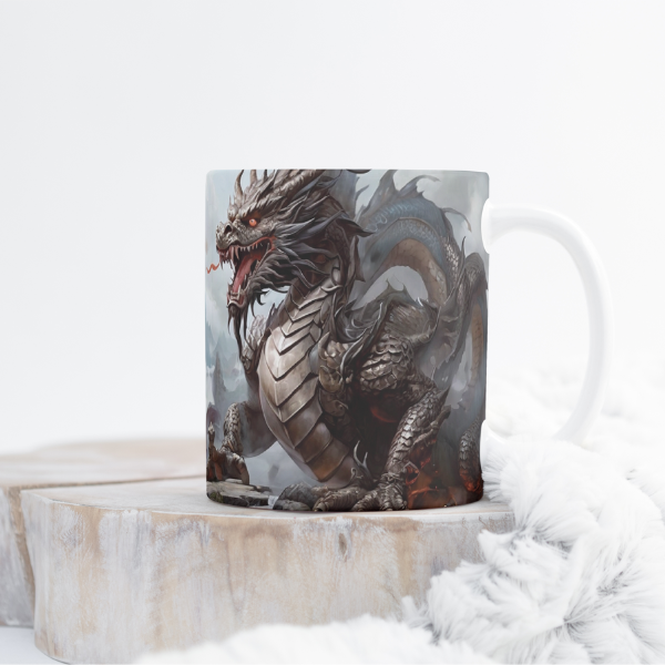 Majestic Chinese Dragon Mug