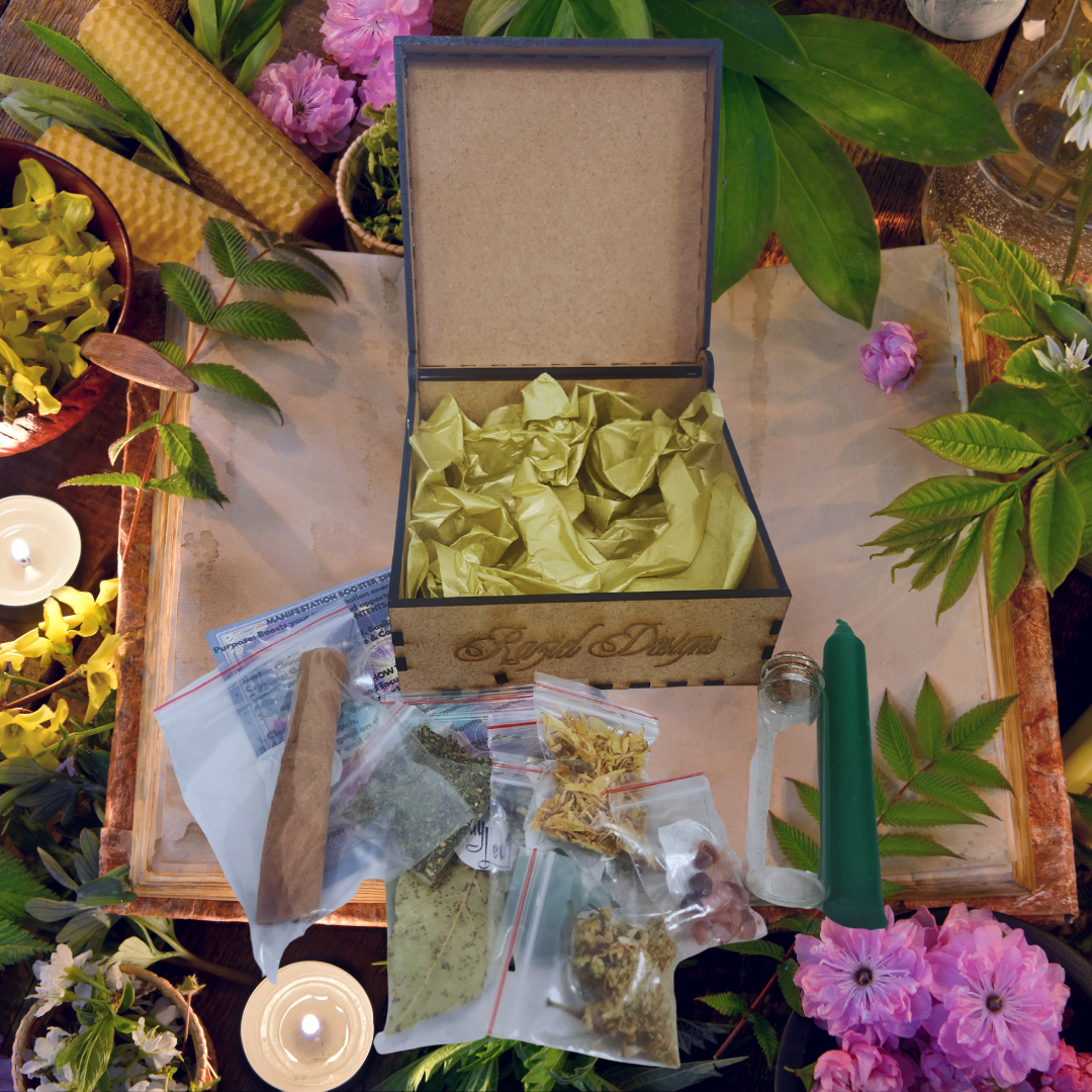 Manifestation Booster Spell Jar Kit
