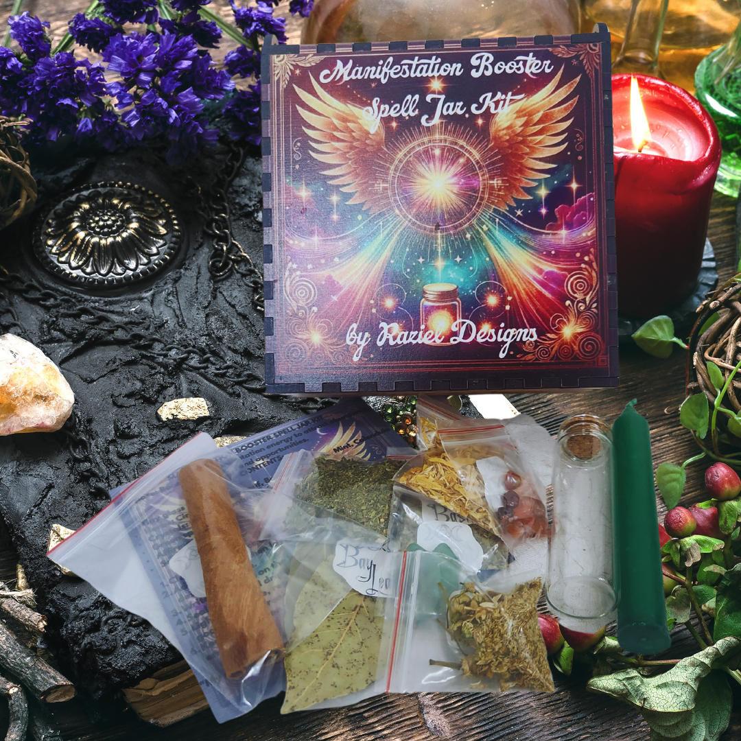 Manifestation Booster Spell Jar Kit
