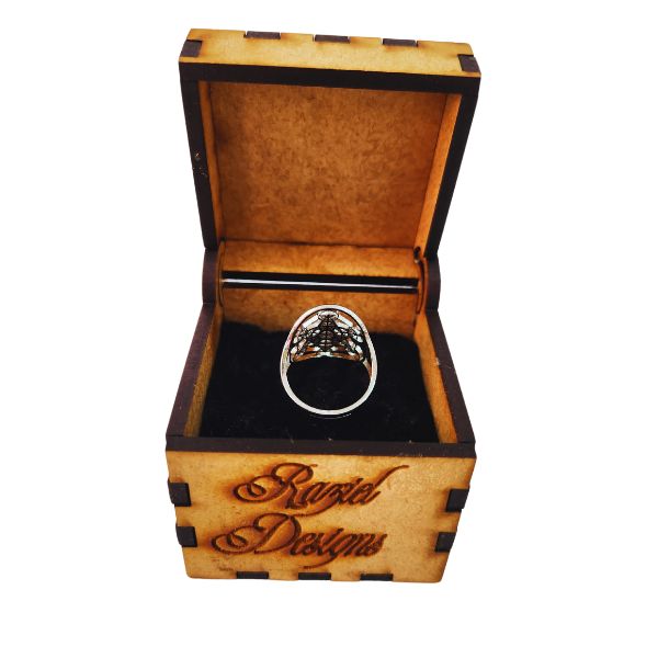 Metatron Sacred Geometry Adjustable Ring